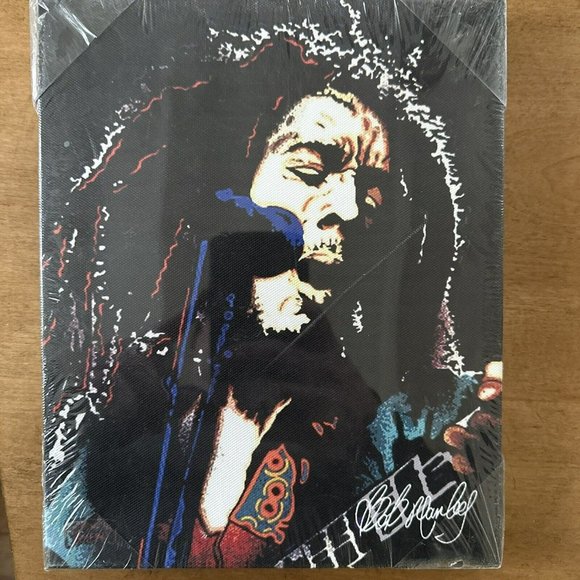 Bob Marley Funky People Canvas Print 10”x 8” - Picture 1 of 1